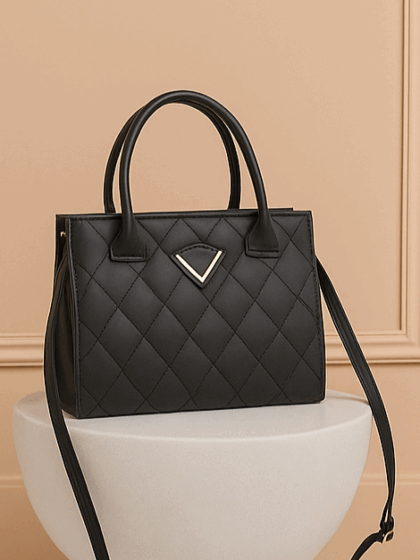 Noir Elegance Quilted