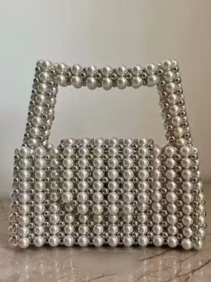 Pearl Beaded Statement